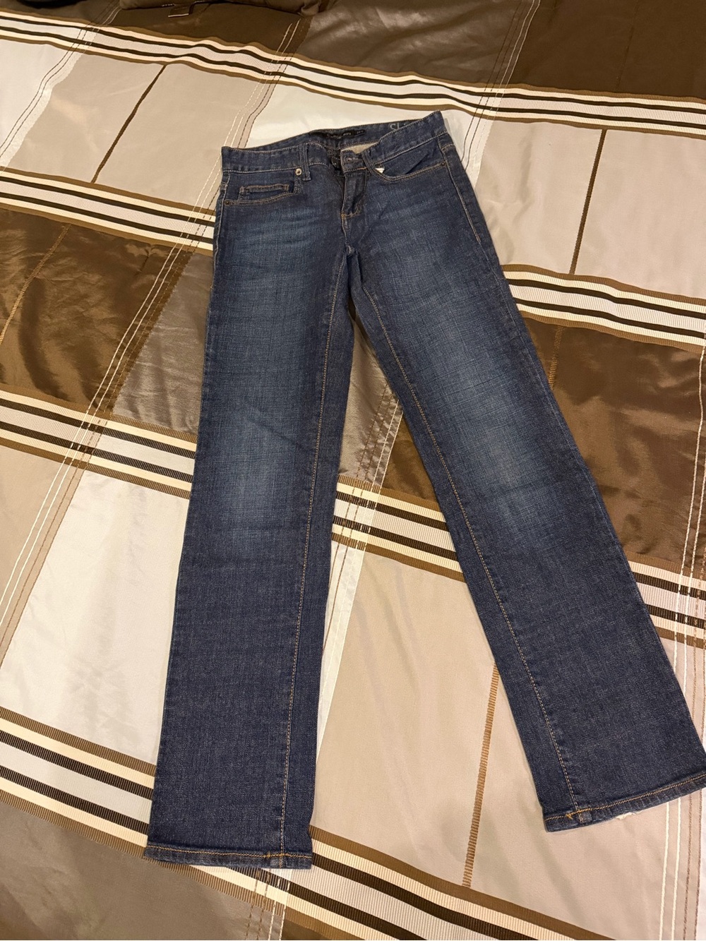 Calvin Klein Jeans Women's Dark Blue Flare Jeans